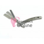 Brici metalic pentru tuns sau barbierit cu lama clasica Argintiu BRC05